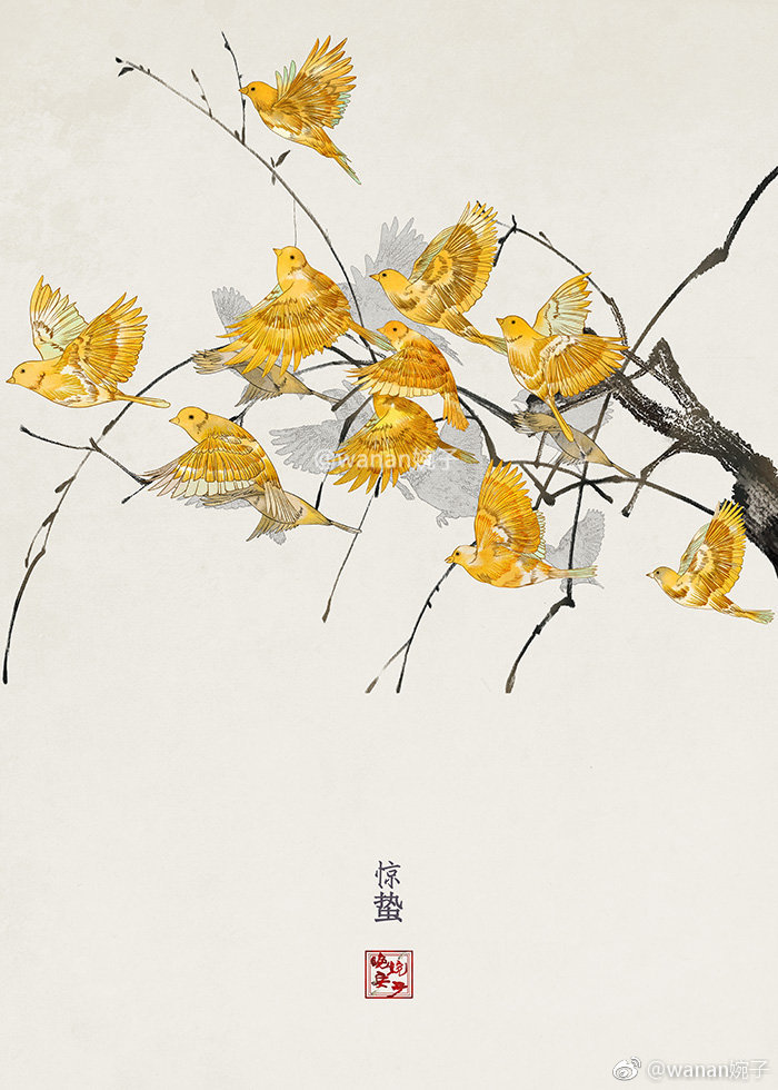 唯美意境24節氣古風圖片，適合做壁紙的古風圖片