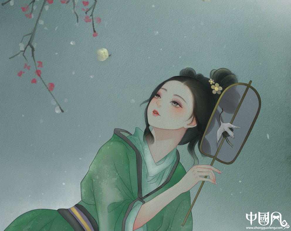 氣質韻味的古風女子，一組唯美高清古風圖片